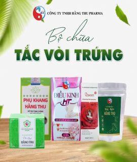 Combo Chữa Tắc Vòi Trứng, Viêm Loa Vòi, Vòi Trứng Thông Hạn Chế